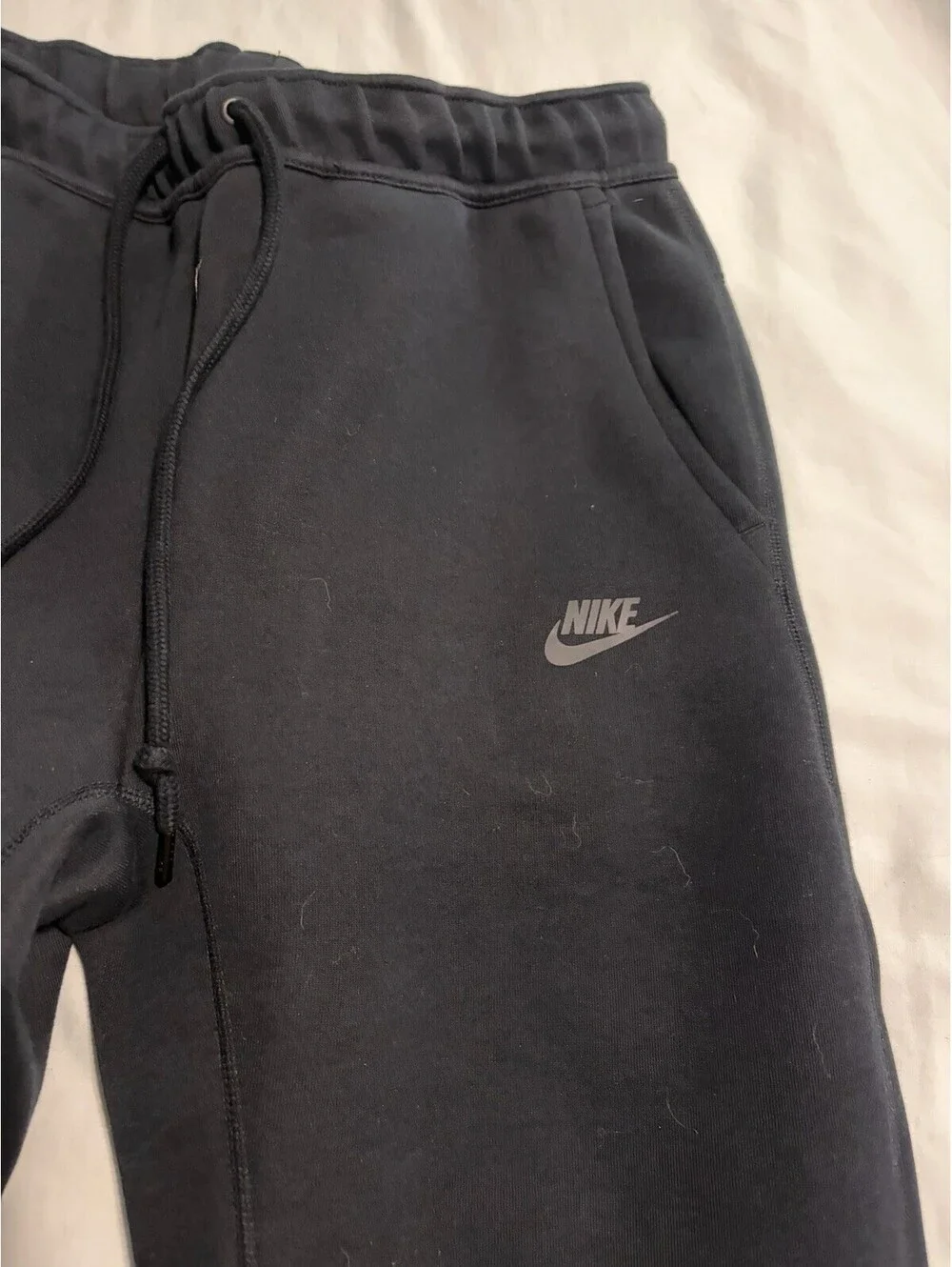 Nike Tech Joggers Mens Small Black Sportswear Fleece Gym Athleisure FB8002-010 M